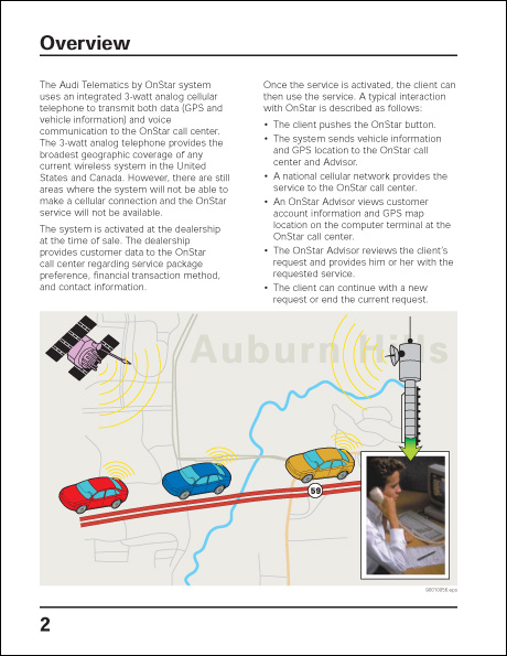 Audi Telematics by OnStar Technical Service Training Self-Study Program System Overview